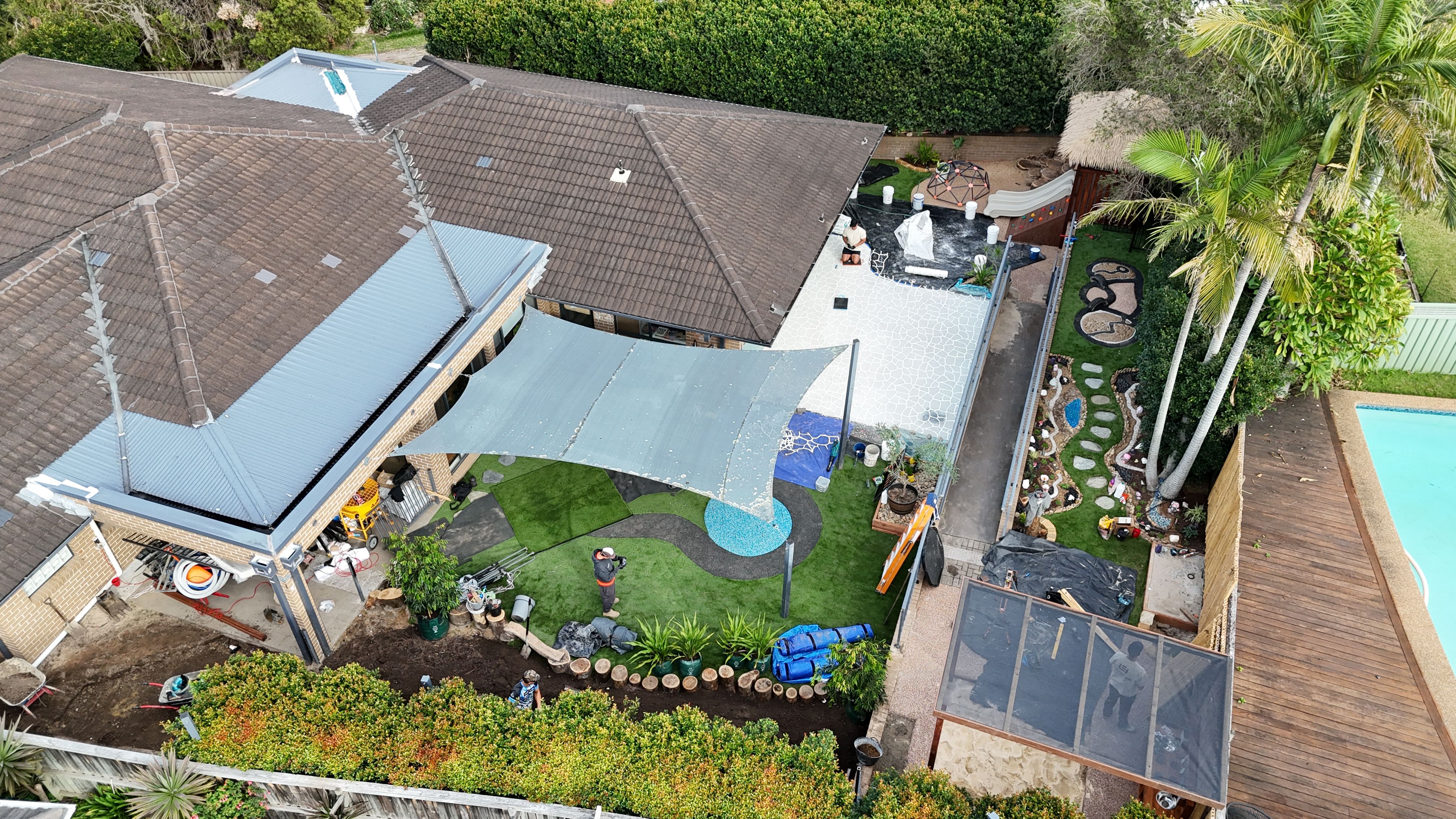 Decking & shade integration