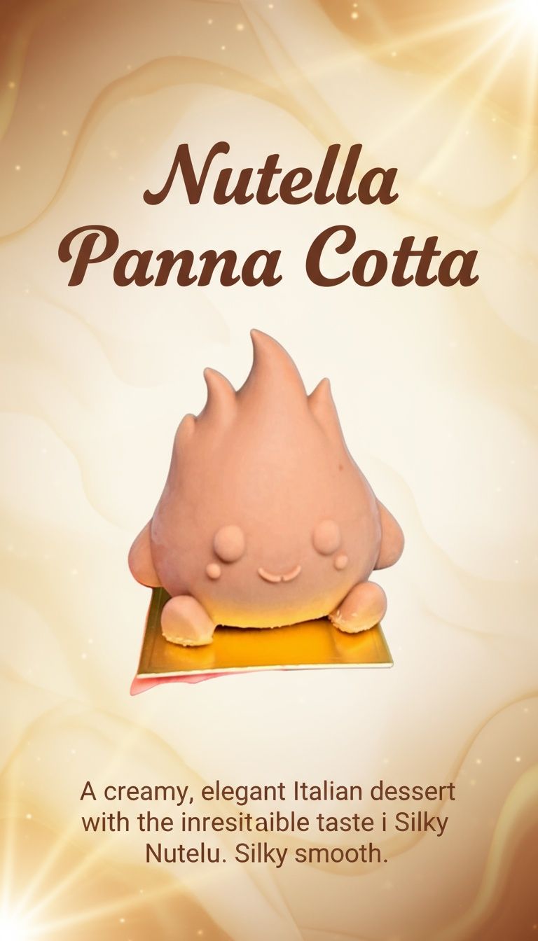 Nutella Panna Cotta