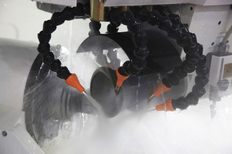 CNC machining process