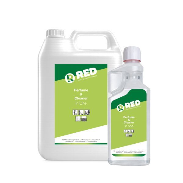 RED Perfume and Cleaner in One professioneel schoonmaakmiddel — 1L en 5L fles