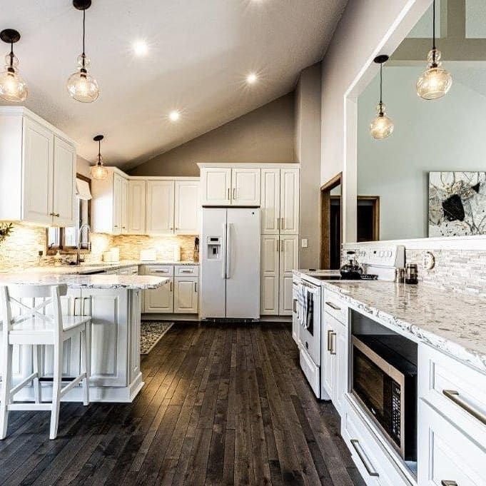 White kitchen