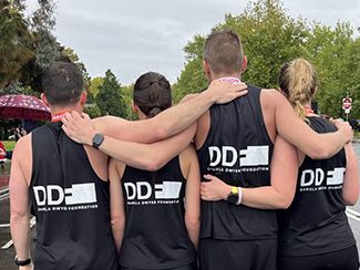 Team DDF at the 2025 City2Surf